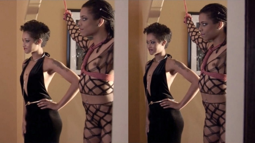 Skin Diamond in einem Rock 56
